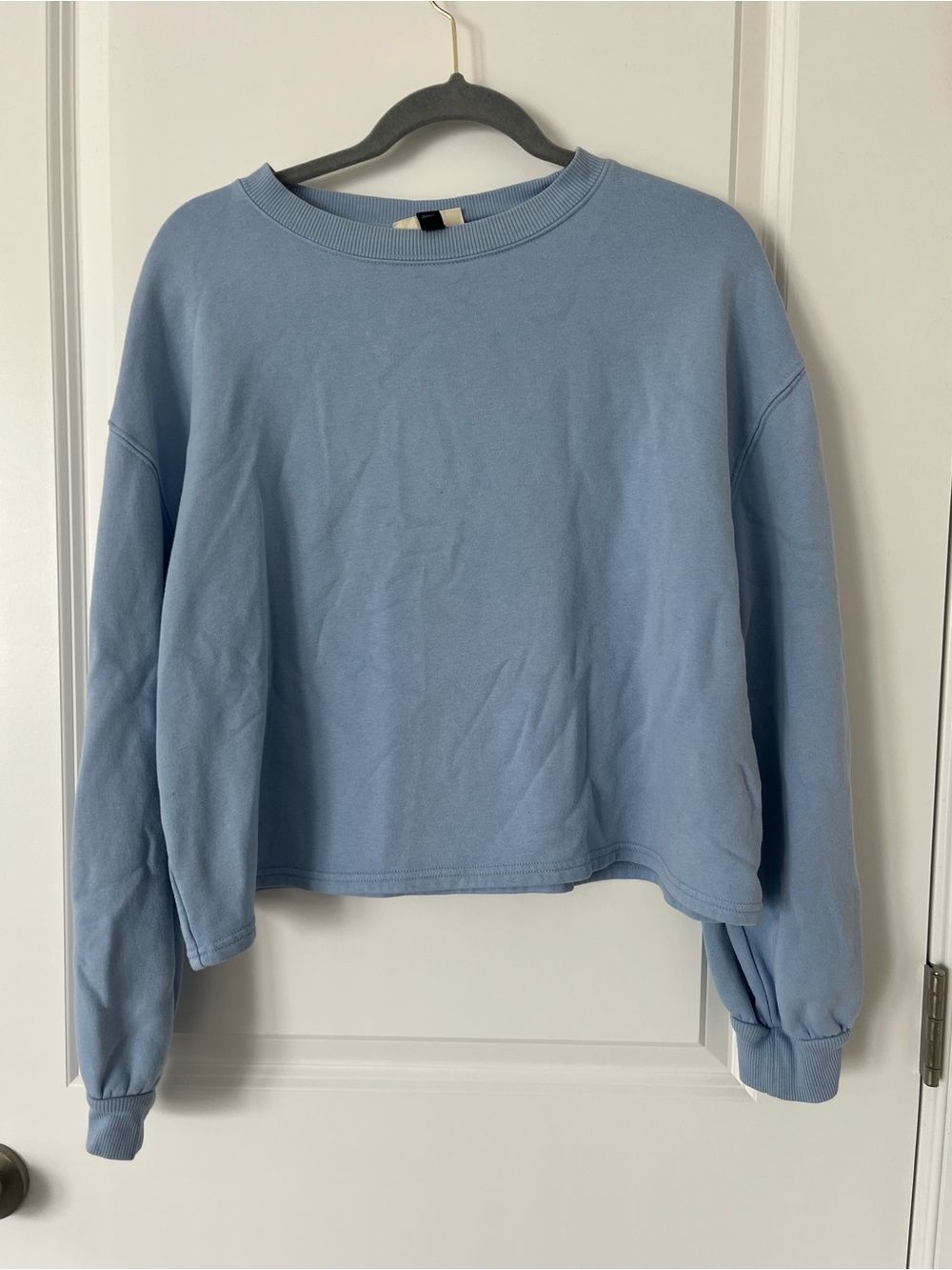 Universal Thread Medium Light Blue Crew Neck Pullover Sweater